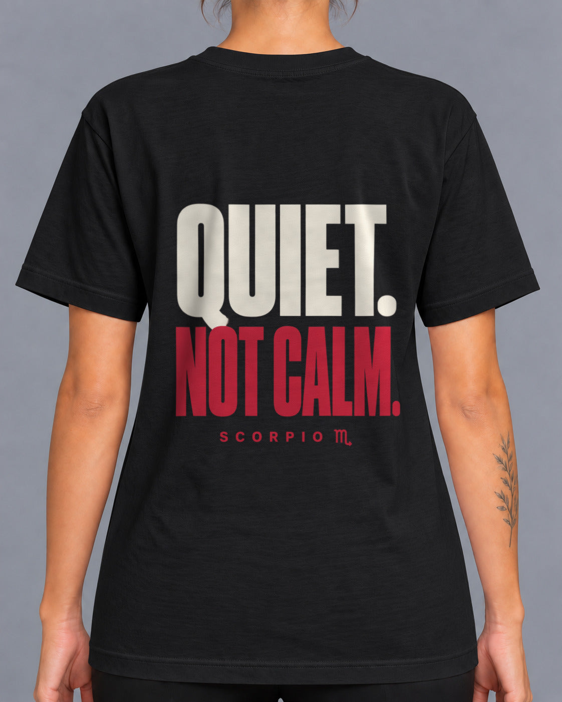 T-Shirt Scorpio Not calm
