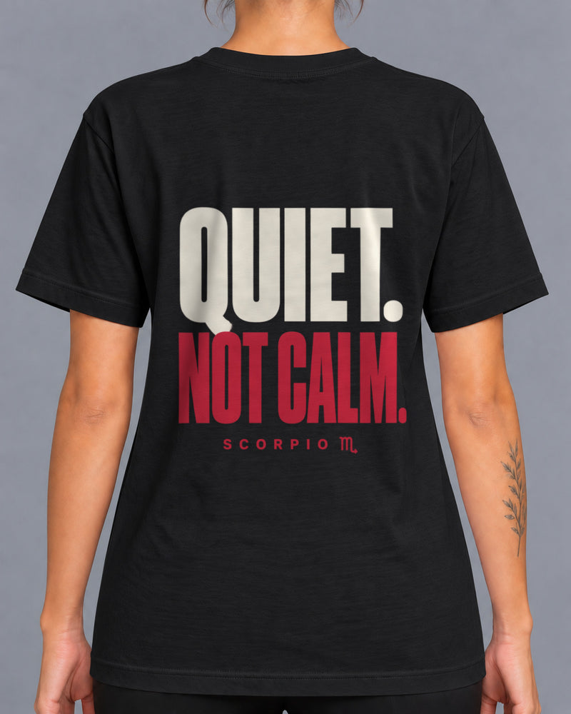 T-Shirt Scorpio Not calm-2