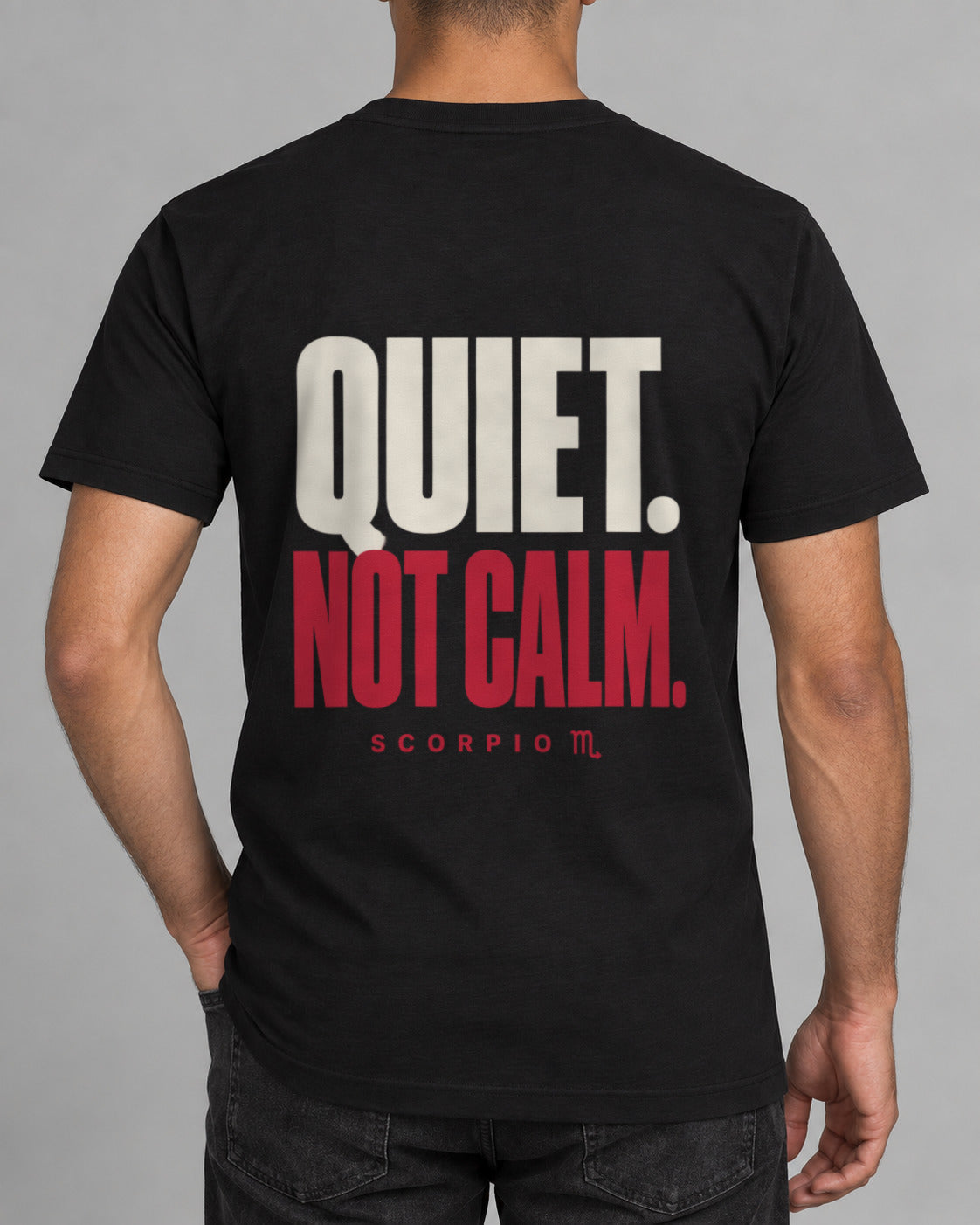 T-Shirt Scorpio Not calm-1