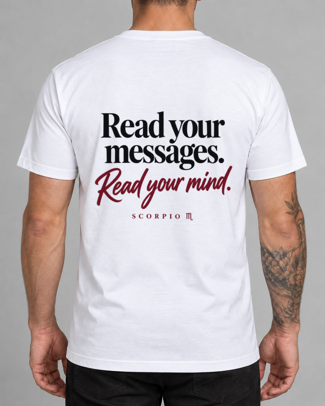 Scorpio Read Your Mind T-shirt-2