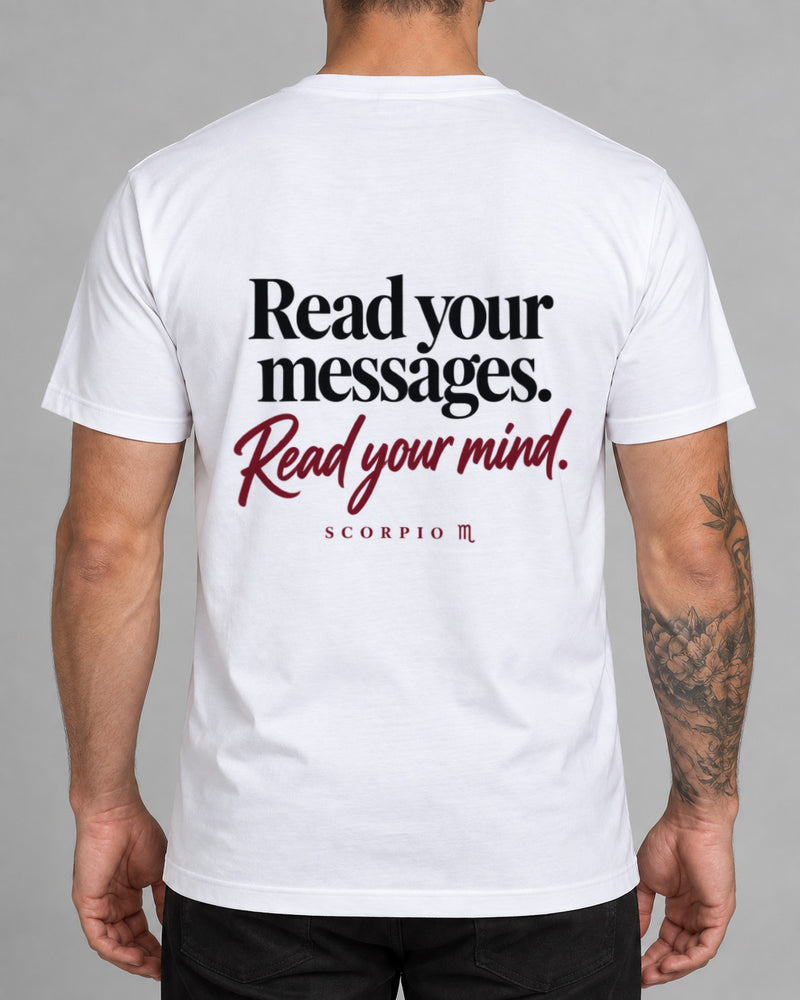 Scorpio Read Your Mind T-shirt-2