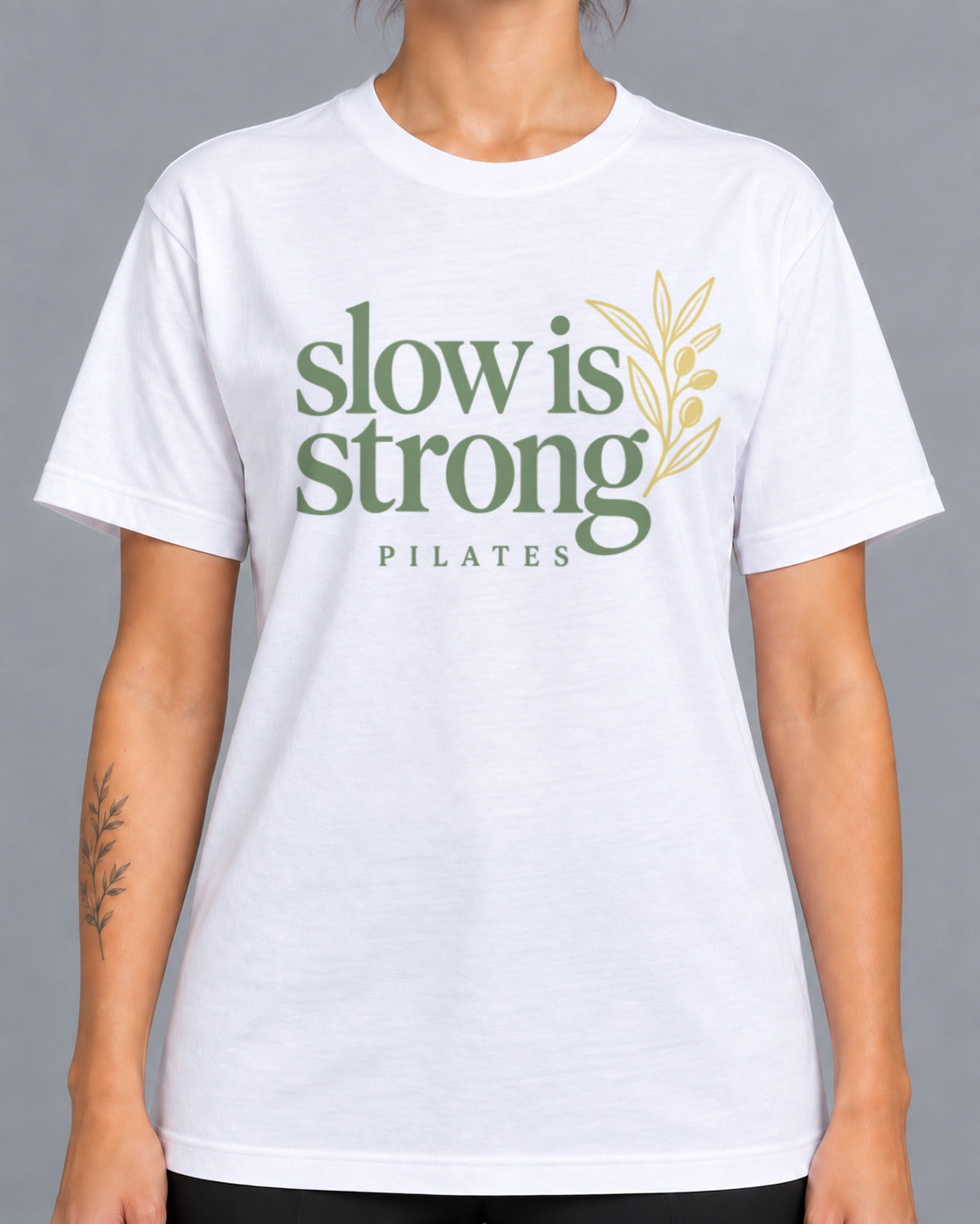 Tricou Slow is Strong-1