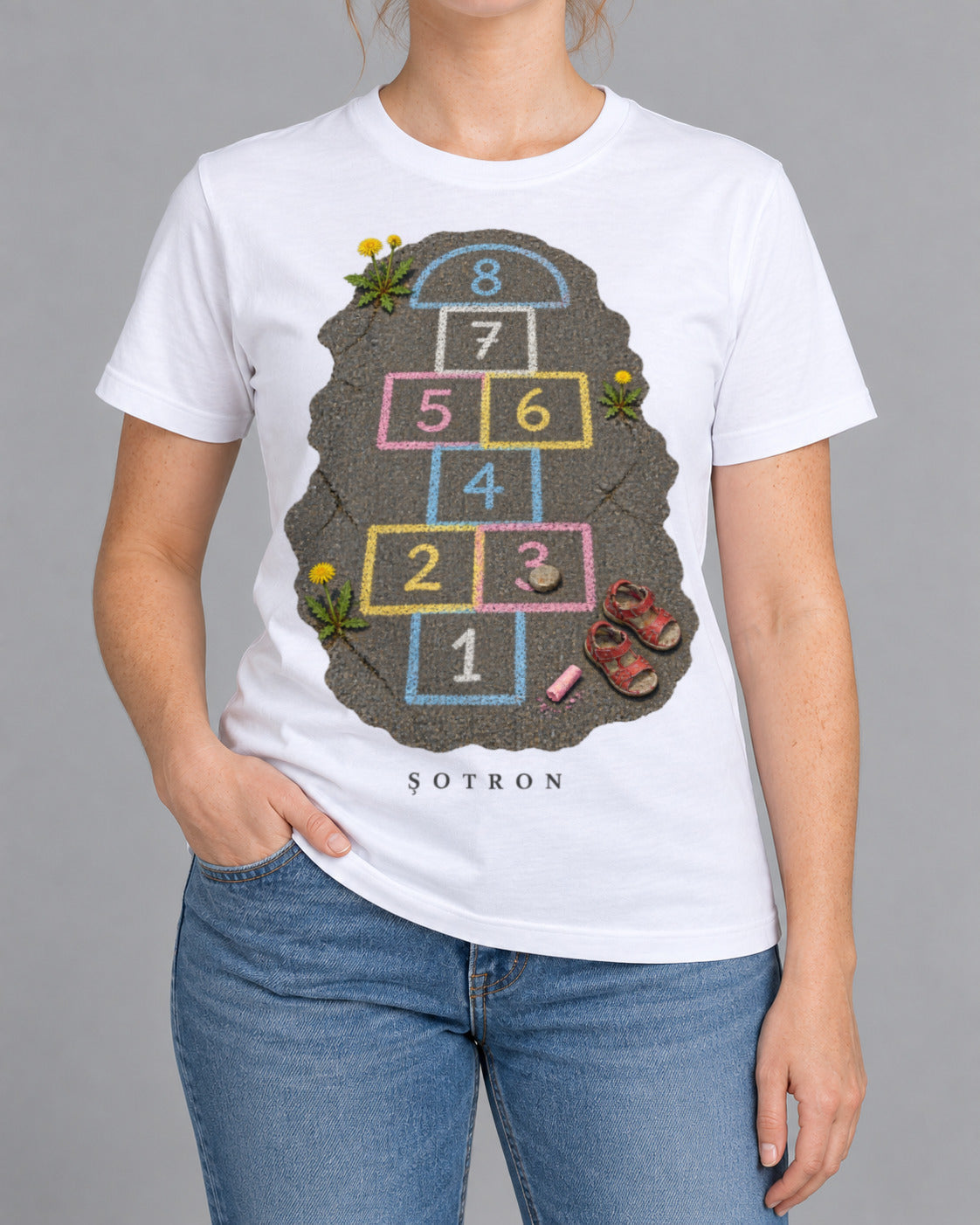 Hüpfspiel-T-Shirt