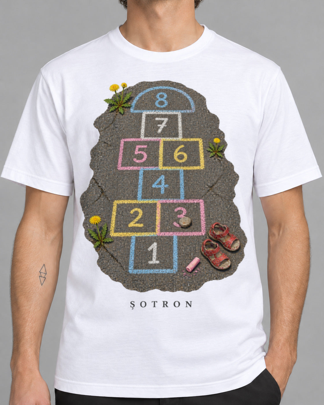 Hüpfspiel-T-Shirt