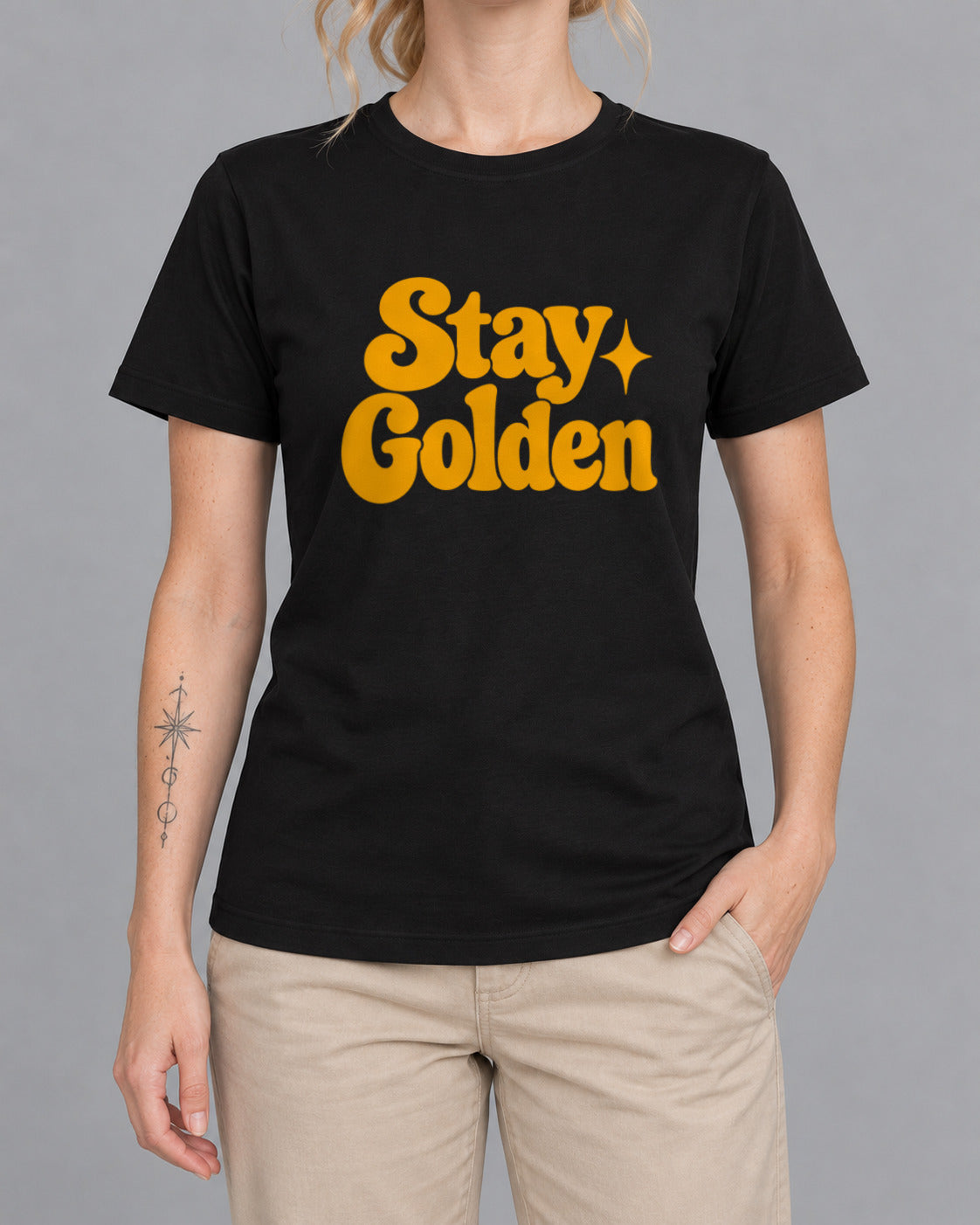 Tricou Stay Golden
