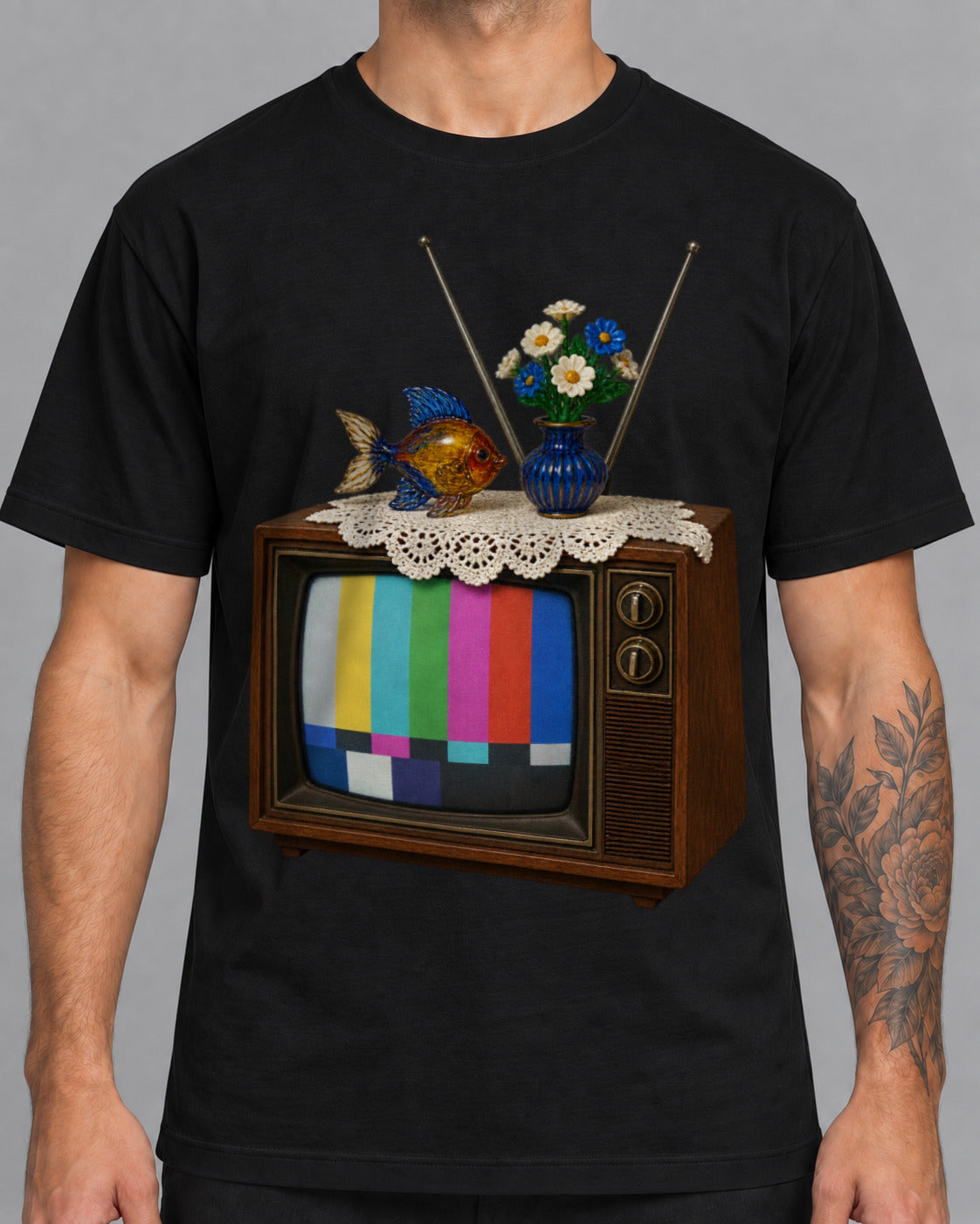 T-Shirt Fernseher