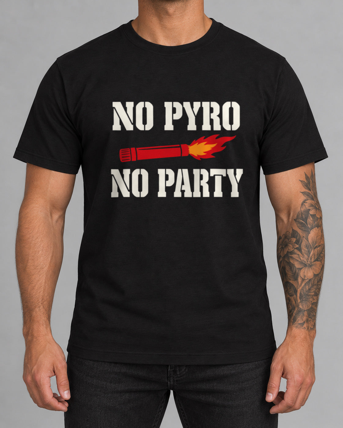 Tricou Ultras No Pyro - No Party