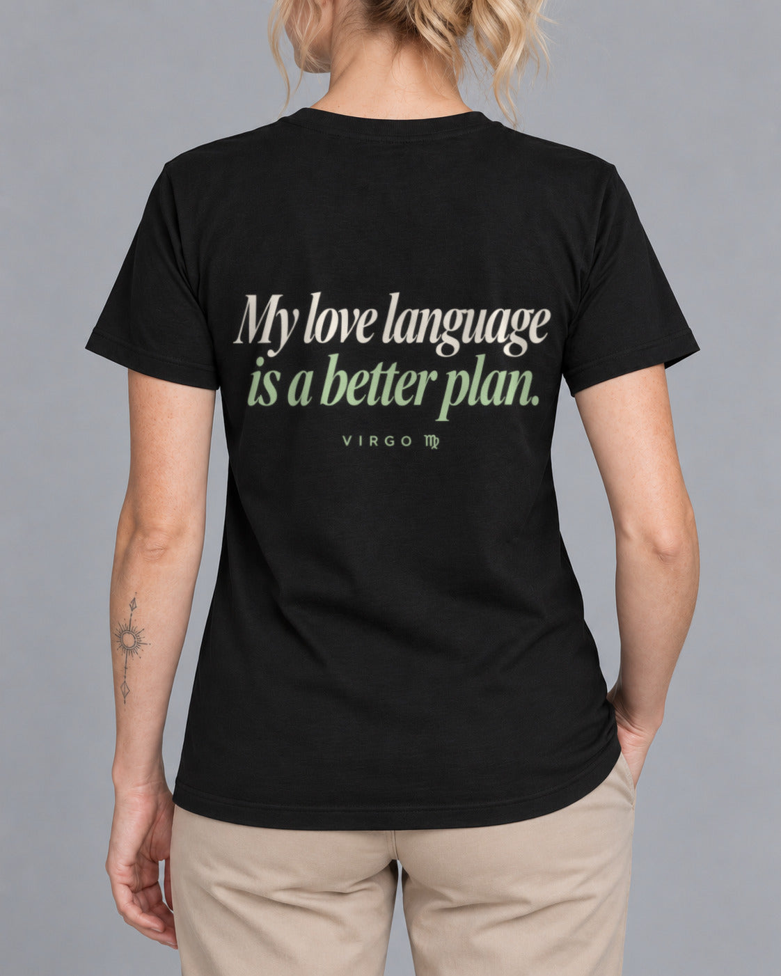 Virgo Better plan T-shirt-2
